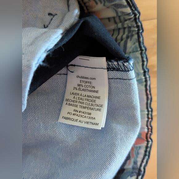 NWT Chubbies Original Twill Pants Size Large - Picture 11 of 11